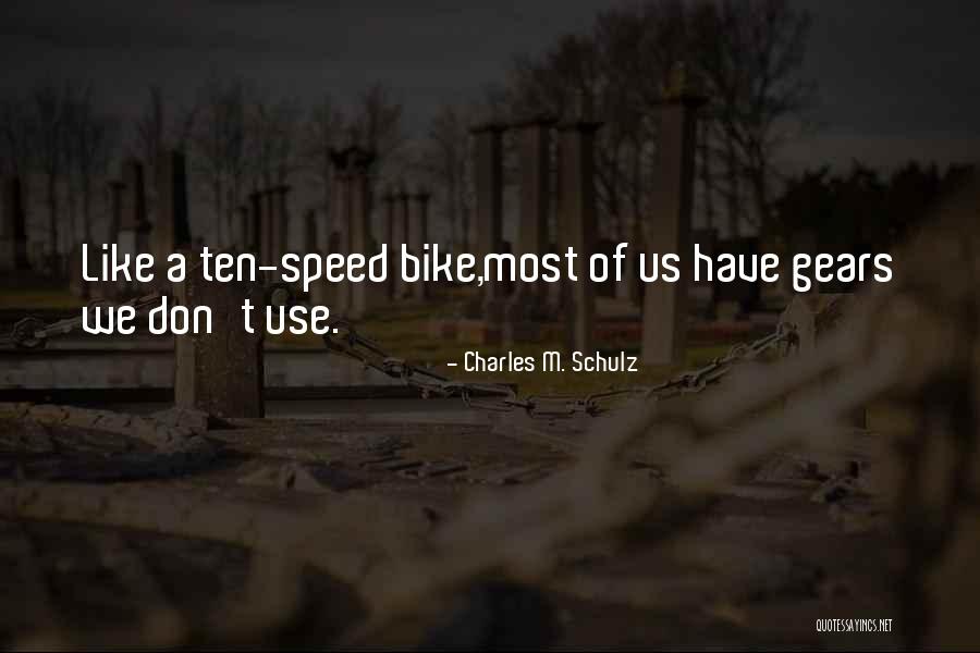 Speed Bike Quotes By Charles M. Schulz Speed Bike Quotes By Charles M. Schulz