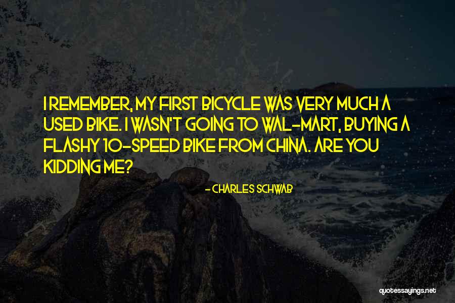 Speed Bike Quotes By Charles Schwab