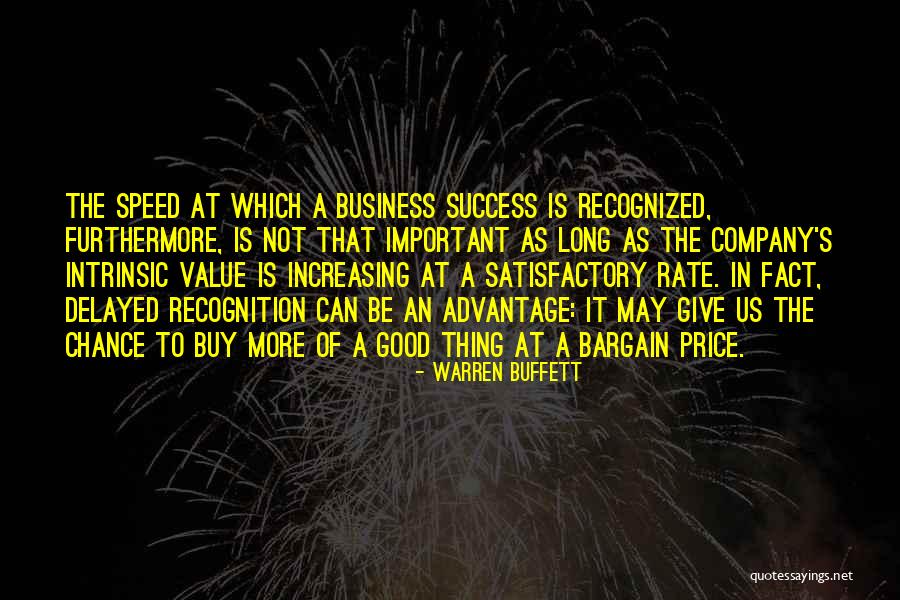 Speed In Business Quotes By Warren Buffett Speed In Business Quotes By Warren Buffett