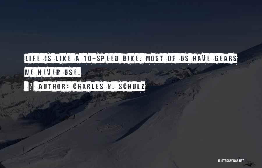 Speed Of Life Quotes By Charles M. Schulz