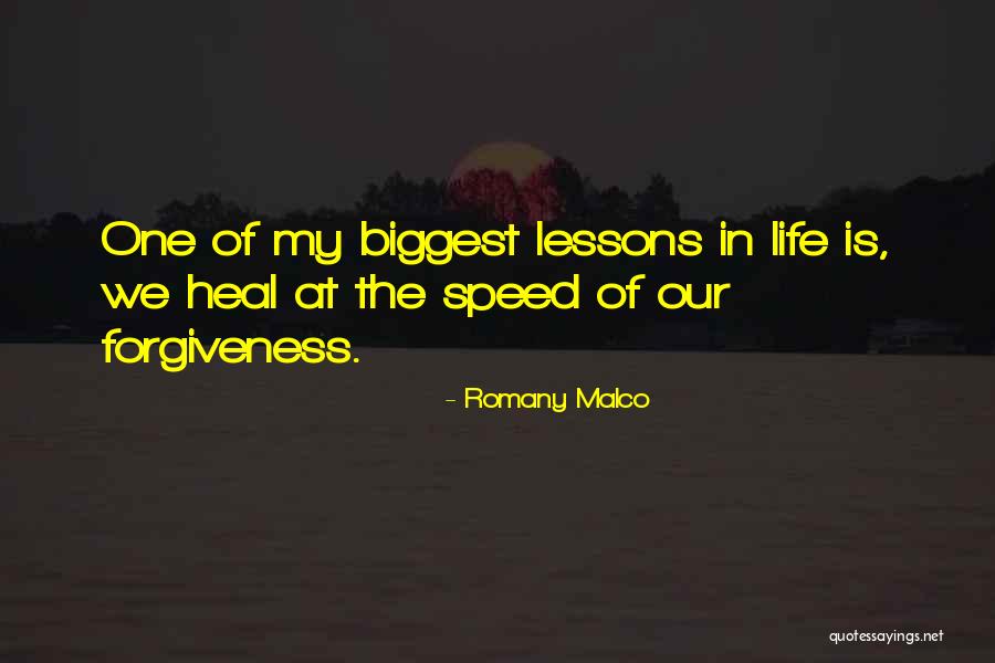 Speed Of Life Quotes By Romany Malco