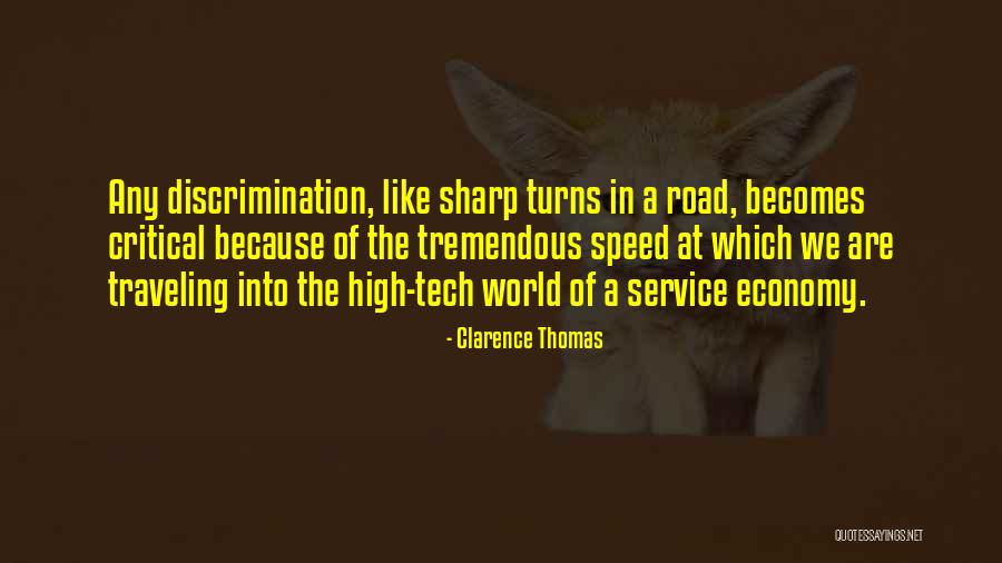 Speed Of Service Quotes By Clarence Thomas