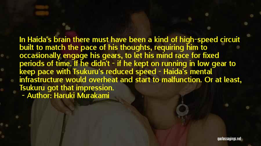 Speed Quotes By Haruki Murakami