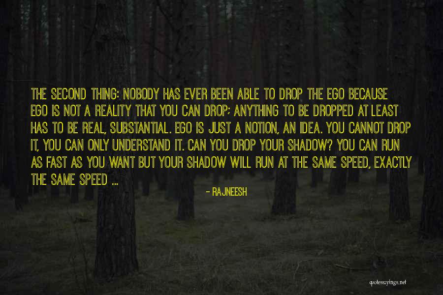 Speed Running Quotes By Rajneesh