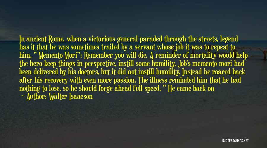 Speed Running Quotes By Walter Isaacson