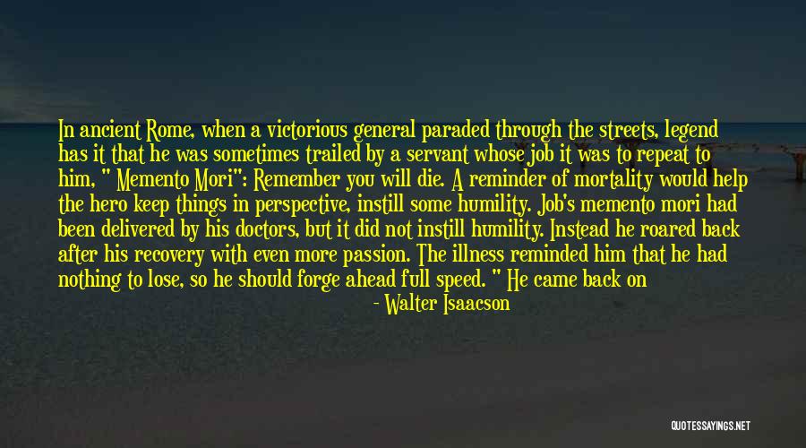 Speed Running Quotes By Walter Isaacson