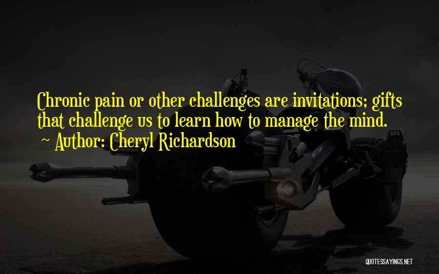 Speede Quotes By Cheryl Richardson