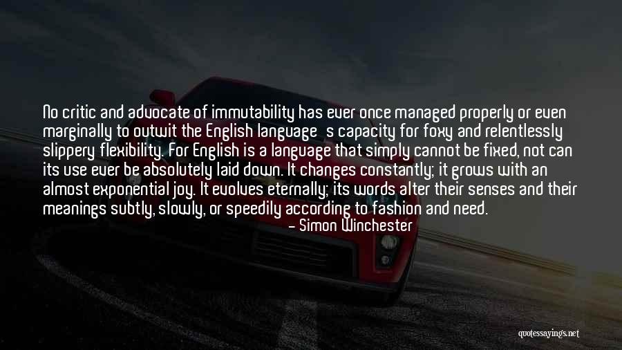 Speedily Quotes By Simon Winchester Speedily Quotes By Simon Winchester