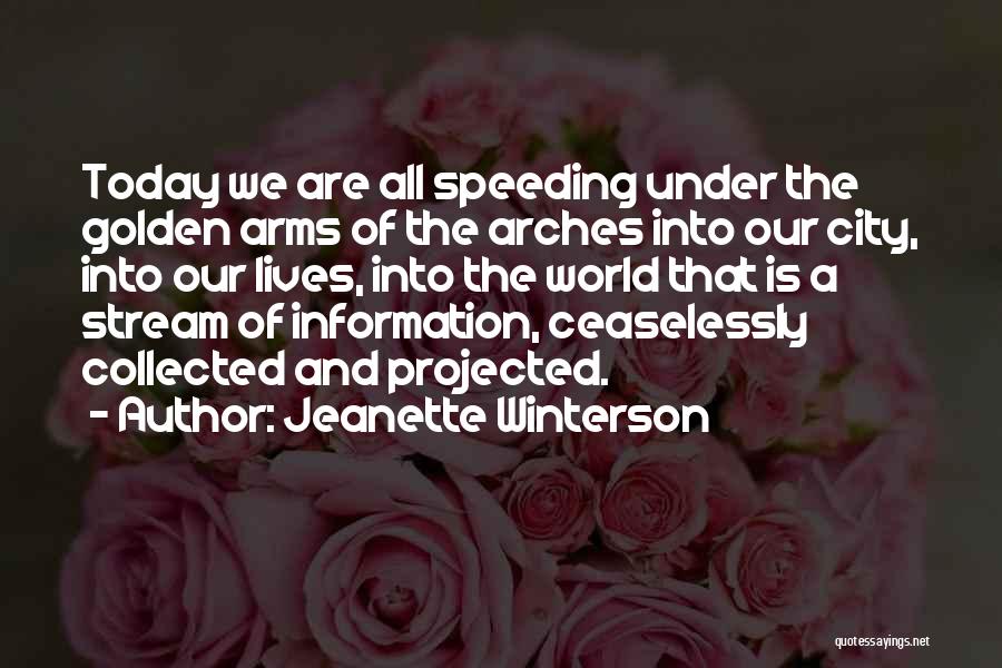 Speeding Quotes By Jeanette Winterson