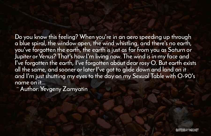 Speeding Up Quotes By Yevgeny Zamyatin