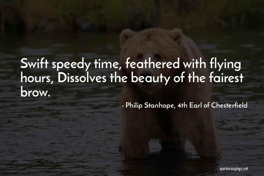Speedy Quotes By Philip Stanhope, 4th Earl Of Chesterfield Speedy Quotes By Philip Stanhope, 4th Earl Of Chesterfield