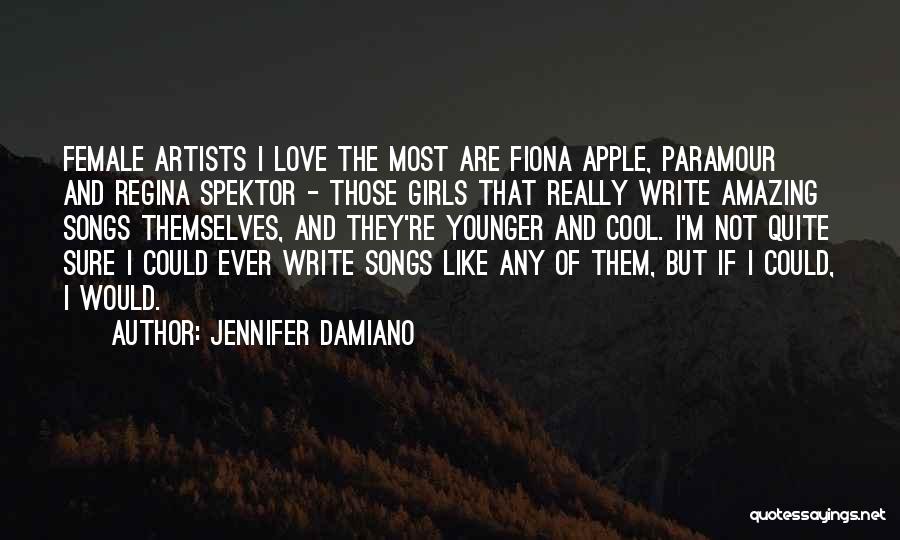 Spektor Quotes By Jennifer Damiano