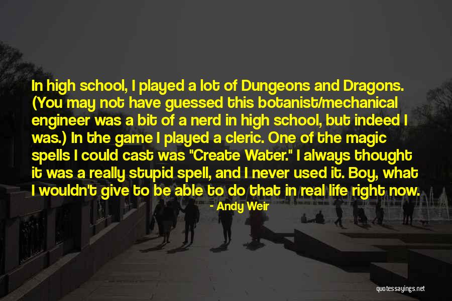 Spell It Game Quotes By Andy Weir Spell It Game Quotes By Andy Weir