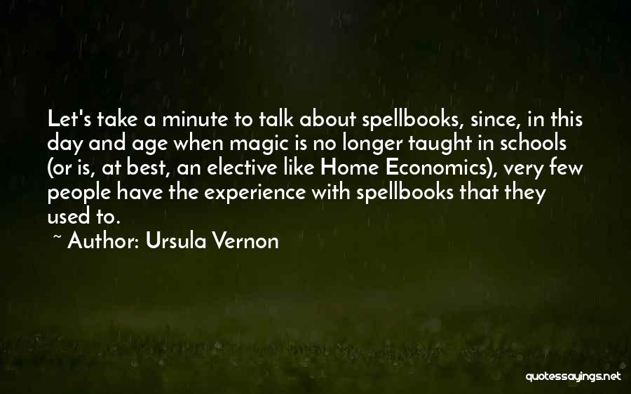 Spellbook Quotes By Ursula Vernon