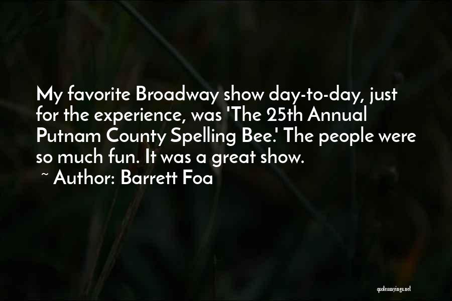 Spelling Quotes By Barrett Foa