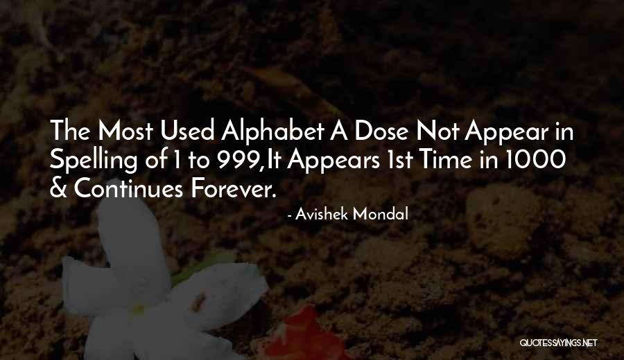 Spelling The Alphabet Quotes By Avishek Mondal Spelling The Alphabet Quotes By Avishek Mondal
