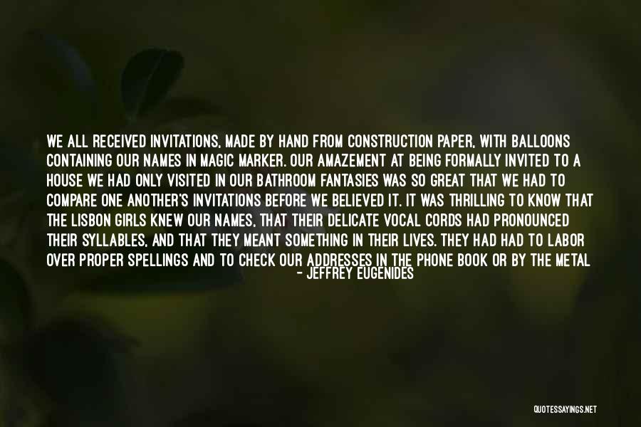 Spellings Quotes By Jeffrey Eugenides Spellings Quotes By Jeffrey Eugenides