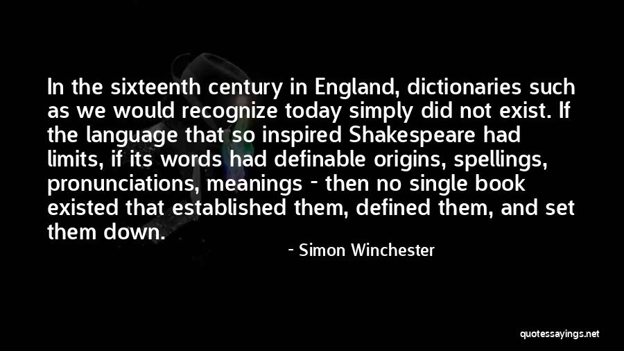 Spellings Quotes By Simon Winchester Spellings Quotes By Simon Winchester