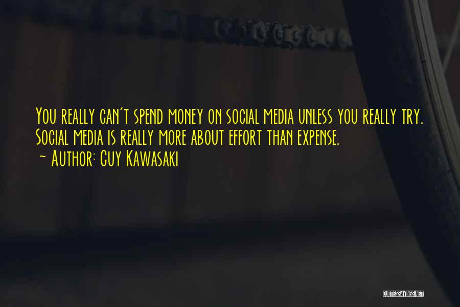 Spend Money Quotes By Guy Kawasaki