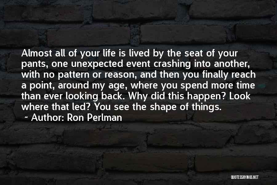 Spend My Time With You Quotes By Ron Perlman