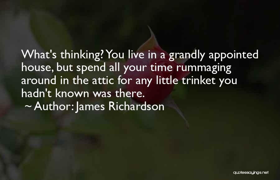 Spend Time Thinking Quotes By James Richardson