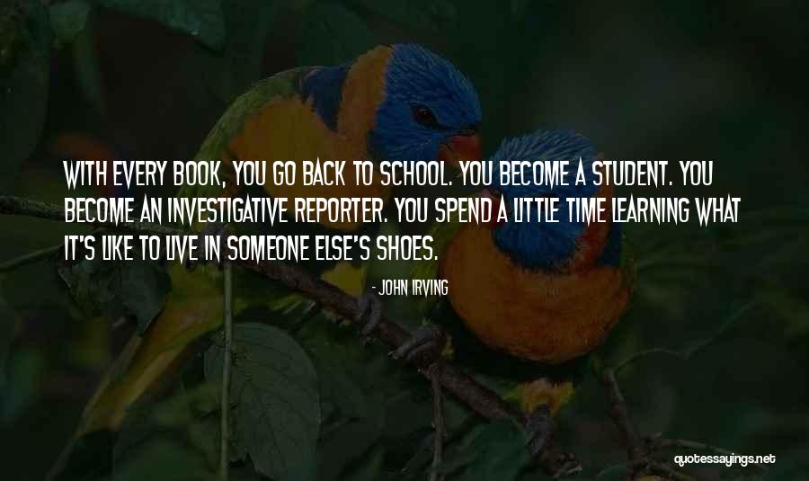 Spend Time With Someone Quotes By John Irving