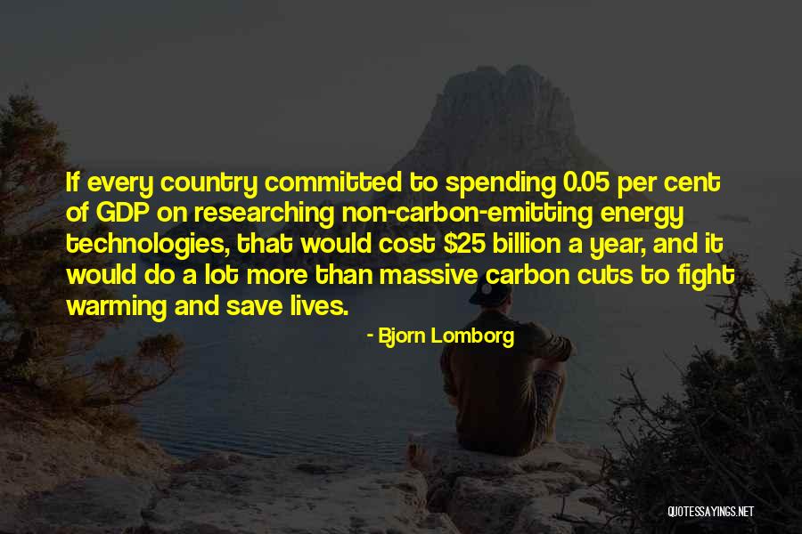 Spending Cuts Quotes By Bjorn Lomborg