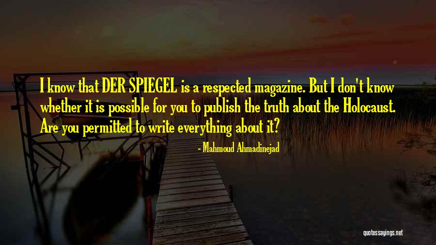 Spending Quality Time Alone Quotes By Mahmoud Ahmadinejad Spending Quality Time Alone Quotes By Mahmoud Ahmadinejad
