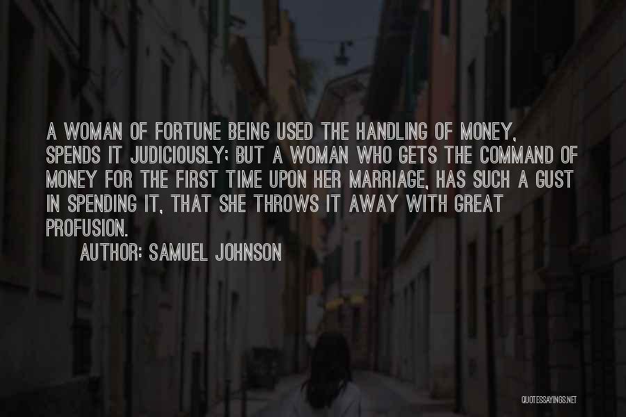 Spending Time With Her Quotes By Samuel Johnson