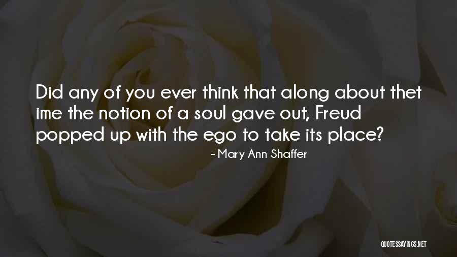 Sperantzas Quotes By Mary Ann Shaffer Sperantzas Quotes By Mary Ann Shaffer