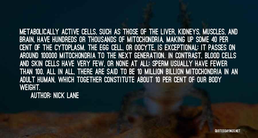 Sperm Cells Quotes By Nick Lane