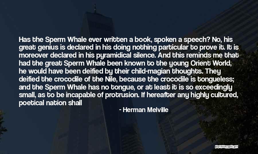 Sperm Quotes By Herman Melville Sperm Quotes By Herman Melville