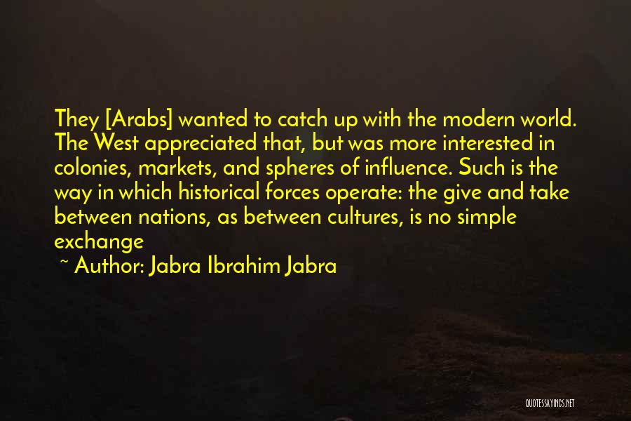 Spheres Of Influence Quotes By Jabra Ibrahim Jabra