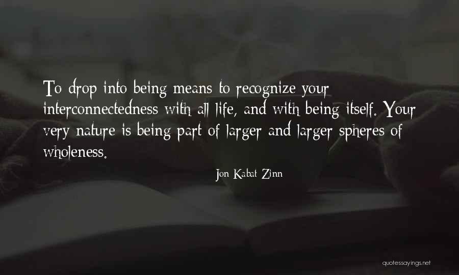 Spheres Of Life Quotes By Jon Kabat-Zinn Spheres Of Life Quotes By Jon Kabat-Zinn