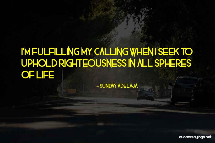Spheres Of Life Quotes By Sunday Adelaja Spheres Of Life Quotes By Sunday Adelaja