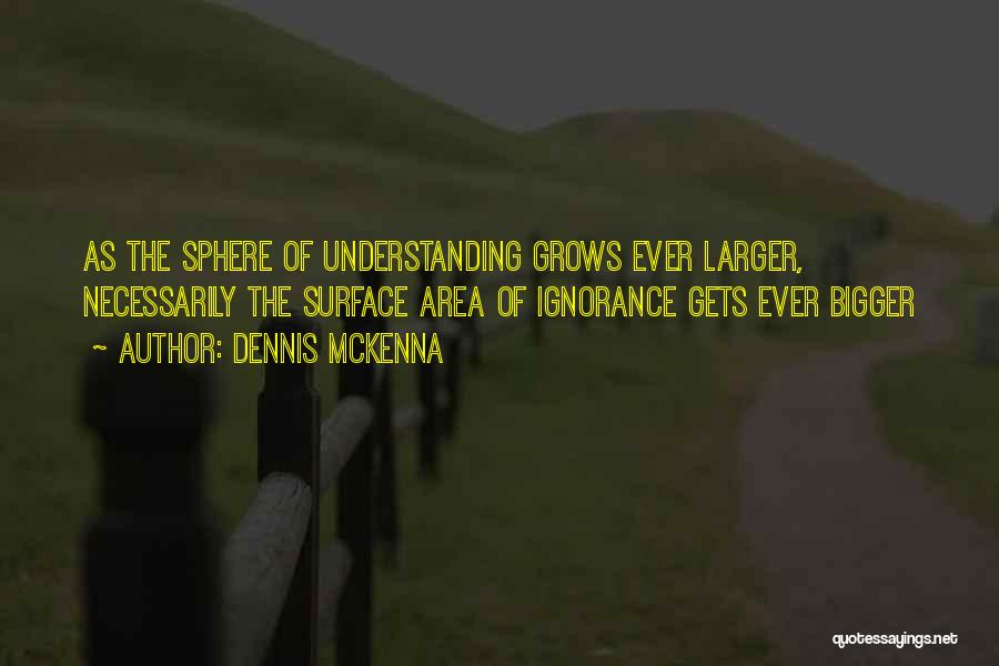 Spheres Quotes By Dennis McKenna