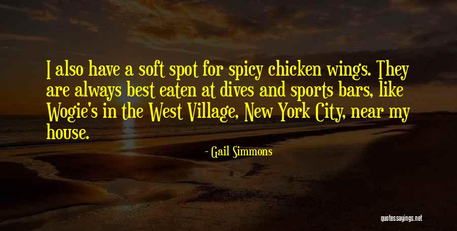 Spicy Quotes By Gail Simmons