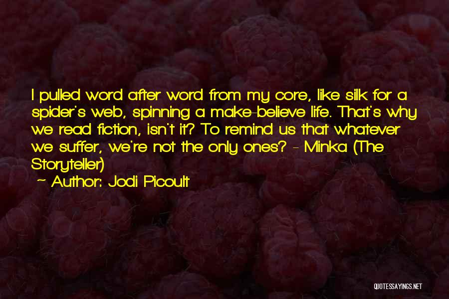 Spider Silk Quotes By Jodi Picoult