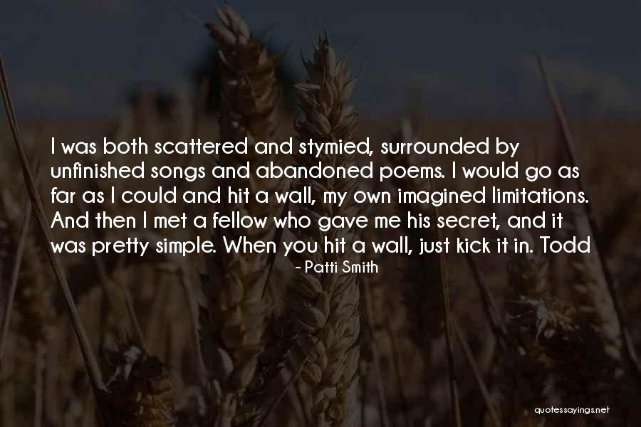 Spiderhead Quotes By Patti Smith Spiderhead Quotes By Patti Smith