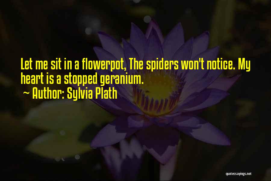 Spiders Quotes By Sylvia Plath