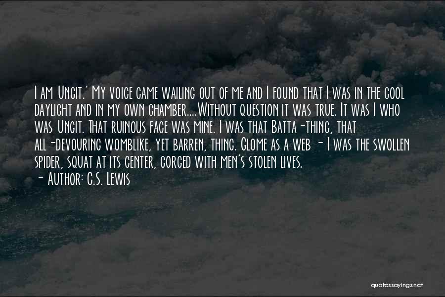 Spider's Web Quotes By C.S. Lewis