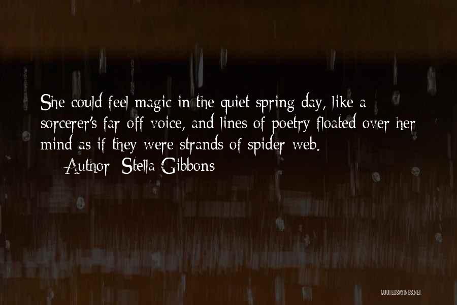 Spider's Web Quotes By Stella Gibbons