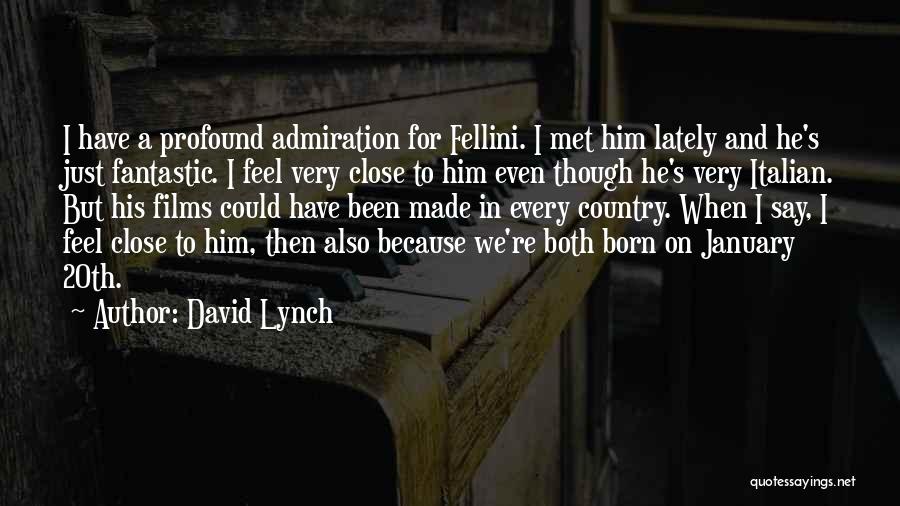 Spiegelberg Surname Quotes By David Lynch