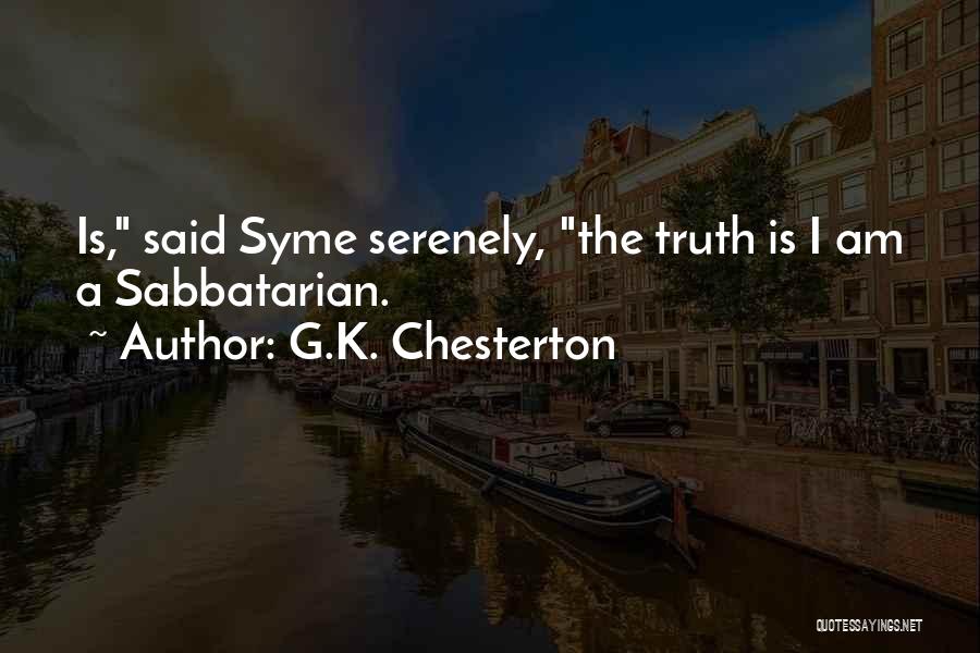 Spiegelfeld Immobilien Quotes By G.K. Chesterton