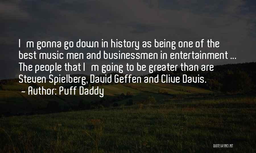 Spielberg Quotes By Puff Daddy