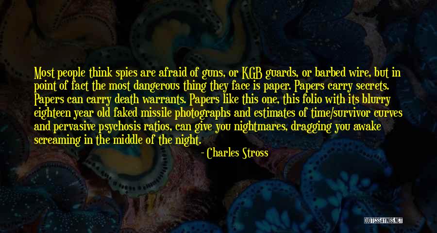 Spies Like Up Quotes By Charles Stross