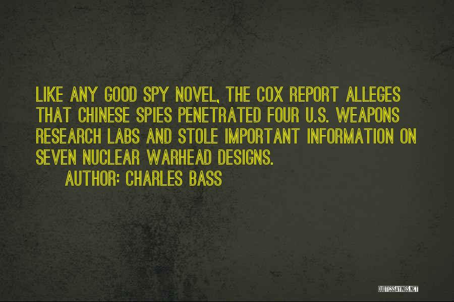 Spies Like Us Quotes By Charles Bass