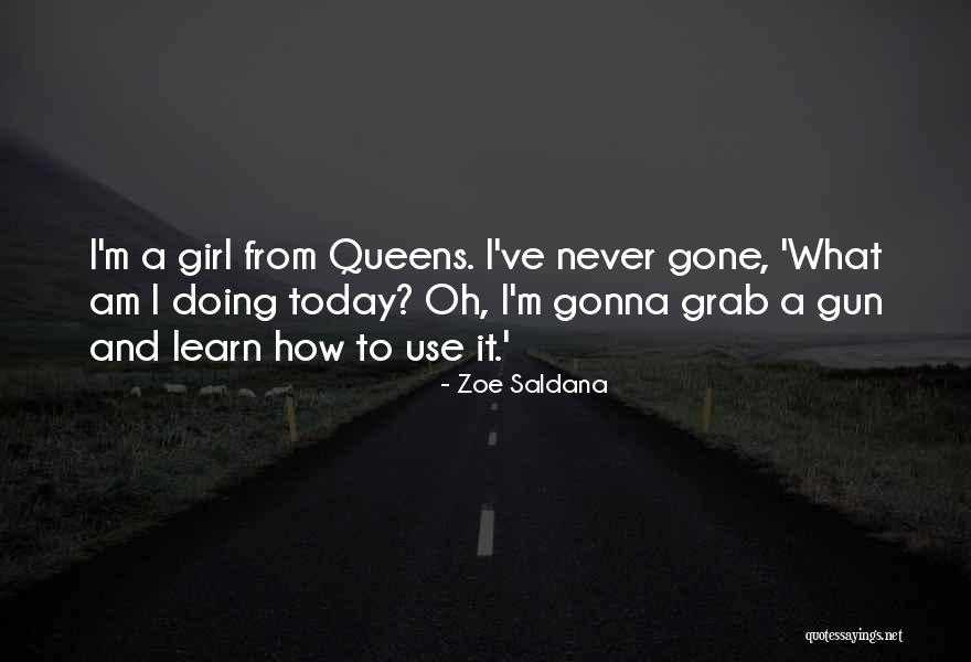 Spigelman Grossinger Quotes By Zoe Saldana Spigelman Grossinger Quotes By Zoe Saldana