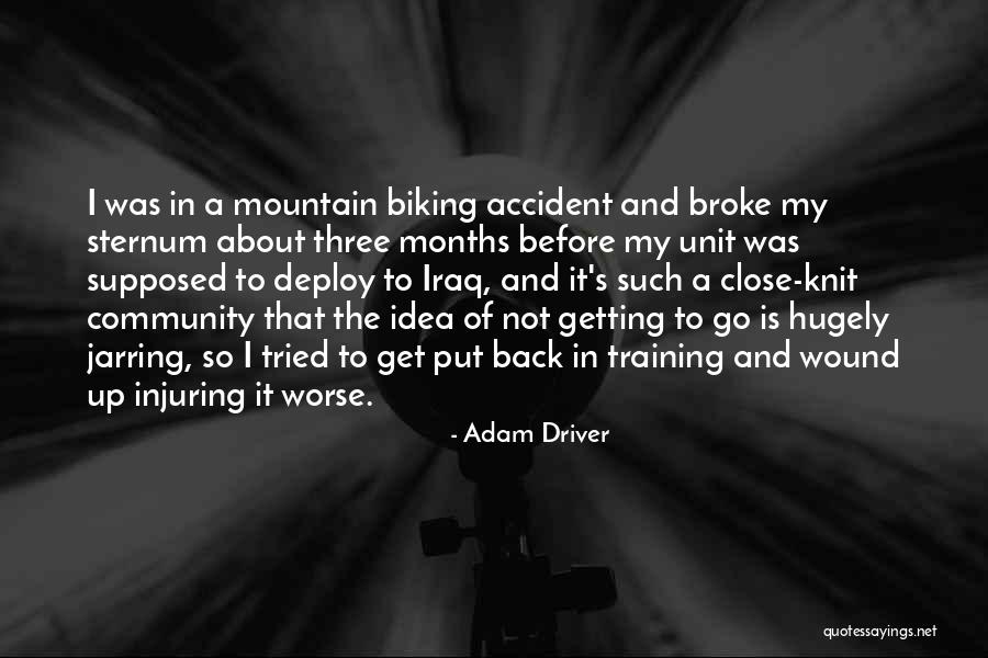 Spikes In The Palms Of His Hands Quotes By Adam Driver Spikes In The Palms Of His Hands Quotes By Adam Driver