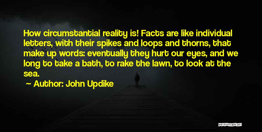 Spikes Quotes By John Updike